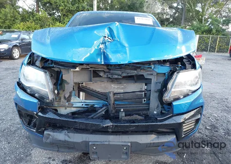 2021 Chevrolet Colorado 2Wd Short Box Wt из США, поврежденный, VIN 1GCGSBEA5M1123136